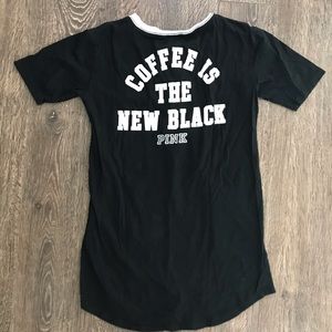 BOGO PINK ‘Coffee is the New Black’ Sleep Tee